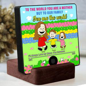 Personalized Custom Music Fridge Magnet Gifts For Mom 03XQQN261224DA - Fridge Magnet - GoDuckee