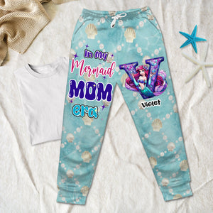 Personalized Gifts For Moms Sweatpants Mermaid Alphabet Letter 03XQLU130225 - Shorts and Pants - GoDuckee