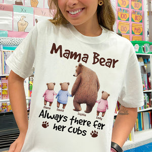 Personalized Gifts For Mom Shirt Mama Bear - 2D Shirts - GoDuckee