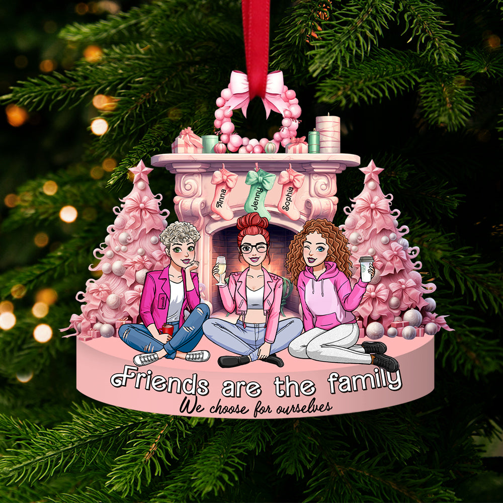 Personalized Gifts For Family Christmas Ornament 02qhtn131124hh-Homacus