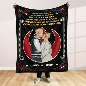 Personalized Gifts For Couple Blanket 03xqpu021224 - Blanket - GoDuckee