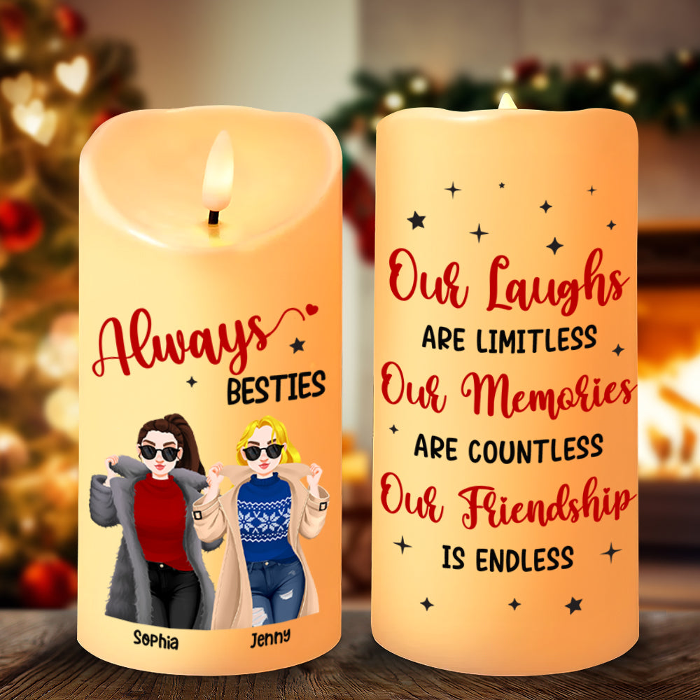 Personalized Gifts For Friends LED Candle, Cool Girl 01TGTN281024PA