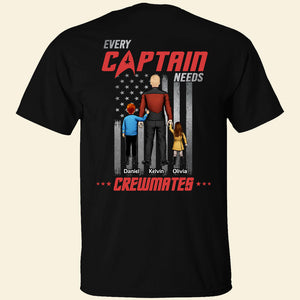 Personalized Gifts For Dad Shirt Every Captain Need Crewmates 05QHHN010324HH - 2D Shirts - GoDuckee