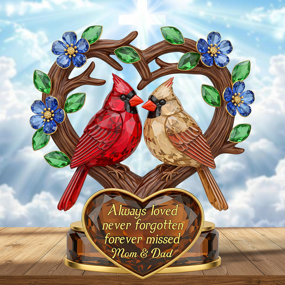 Memorial Acrylic Plaque - Personalized Gifts For Heaven 02ohqn090625 - Shaped Plaques - GoDuckee