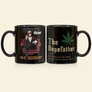 The Dope Father Personalized Coffee Mug 02DNPO270523HA - Coffee Mug - GoDuckee