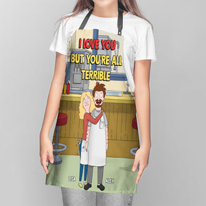 Personalized Gifts For Couple Aprons 01OHMH241224HG - Aprons - GoDuckee