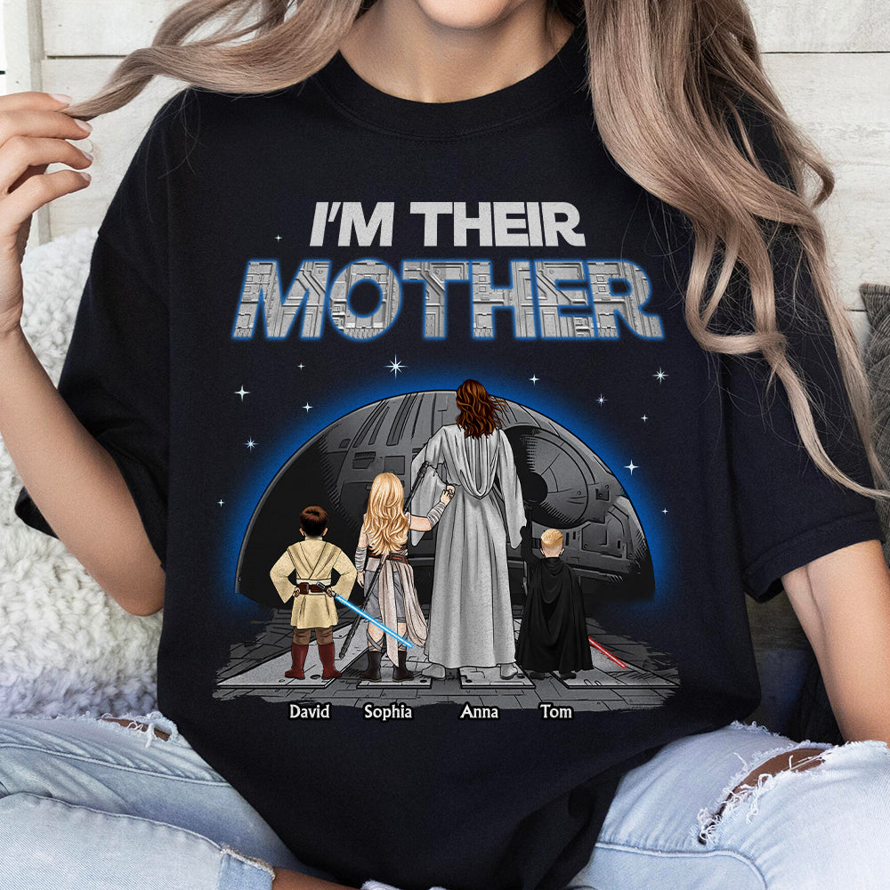 Personalized Gifts For Mom Shirt I'm Their Mother 03qhtn160324hhhg GRER2005 Mother's Day Gifts - 2D Shirts - GoDuckee