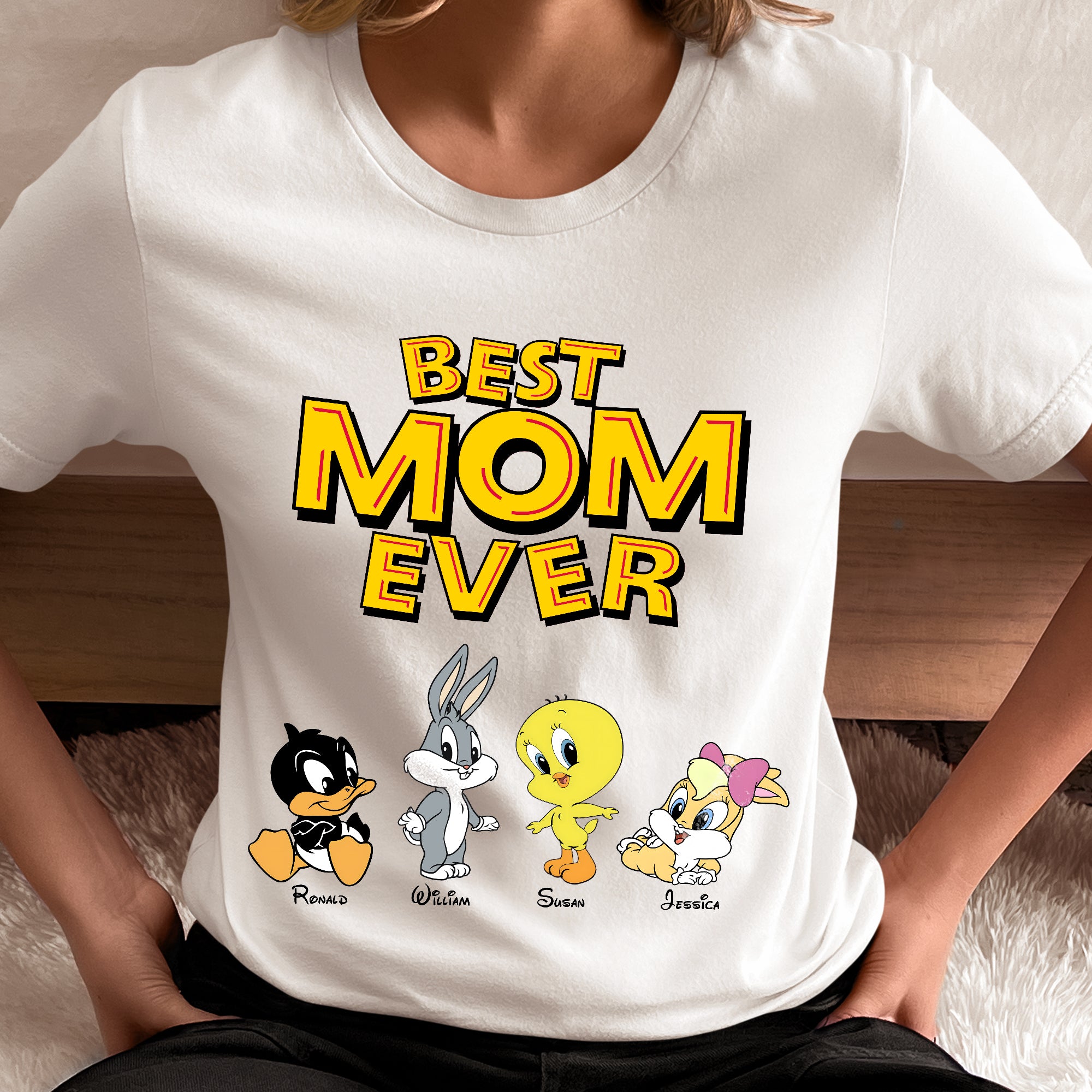 Personalized Gifts For Mom Shirt 03NATH270324 Mother's Day - 2D Shirts - GoDuckee