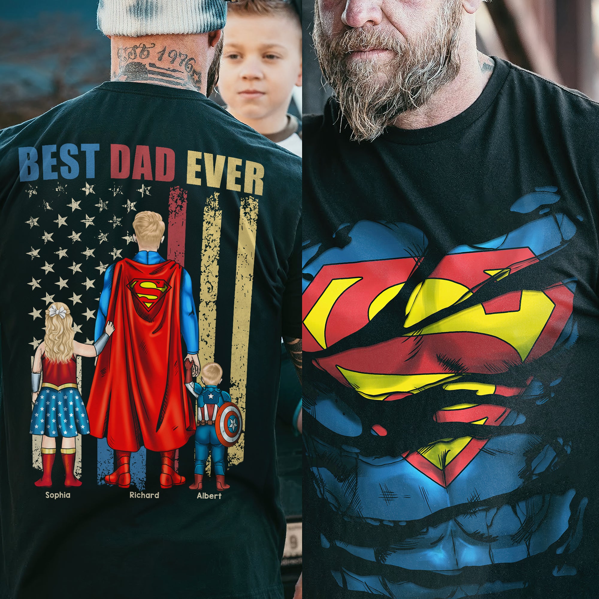 Personalized Gifts For Dad Shirt 05qhqn050424pa Father's Day - 2D Shirts - GoDuckee