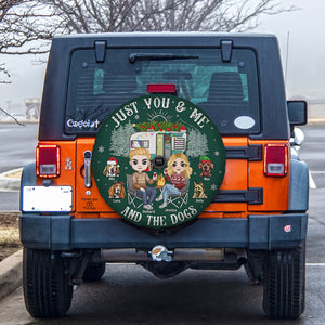 Camping Couple You & Me And The Dogs 03naqn111023hh Personalized Tire Cover - Tire Cover - GoDuckee