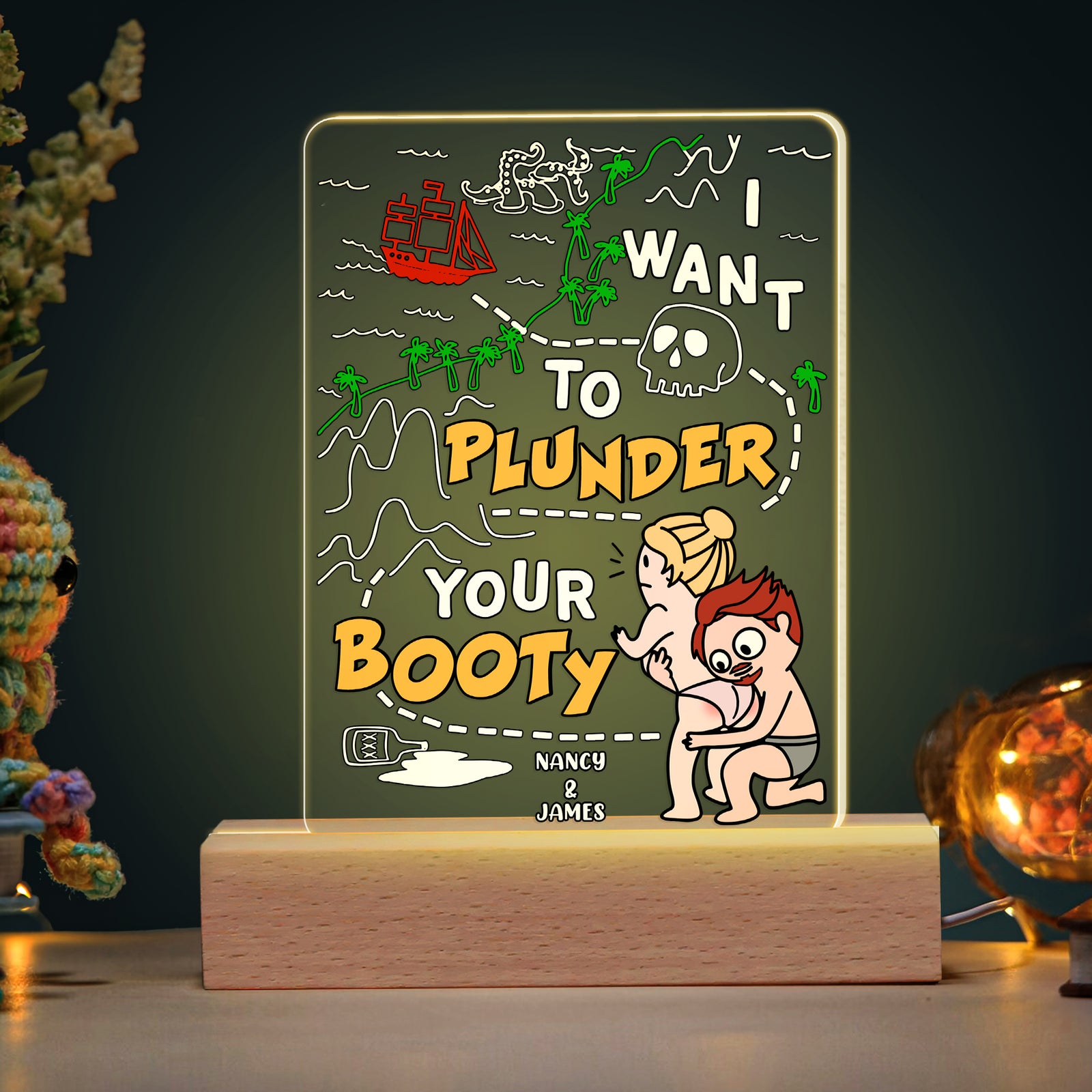 Personalized Gifts For Couple LED Light 01ohpu300524hh - Led Lights - GoDuckee