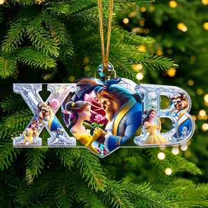 Personalized Christmas Gift For Couple Alphabet Ornament 04OHMH251024 - Ornament - GoDuckee