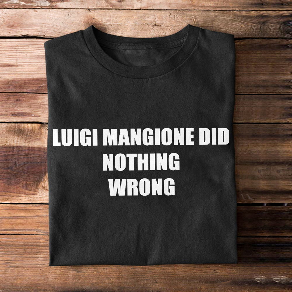 Luigi Mangione Gifts Luigi Mangione Court Hearing: Officer Says He  Recognized The Nintendo T Shirt
