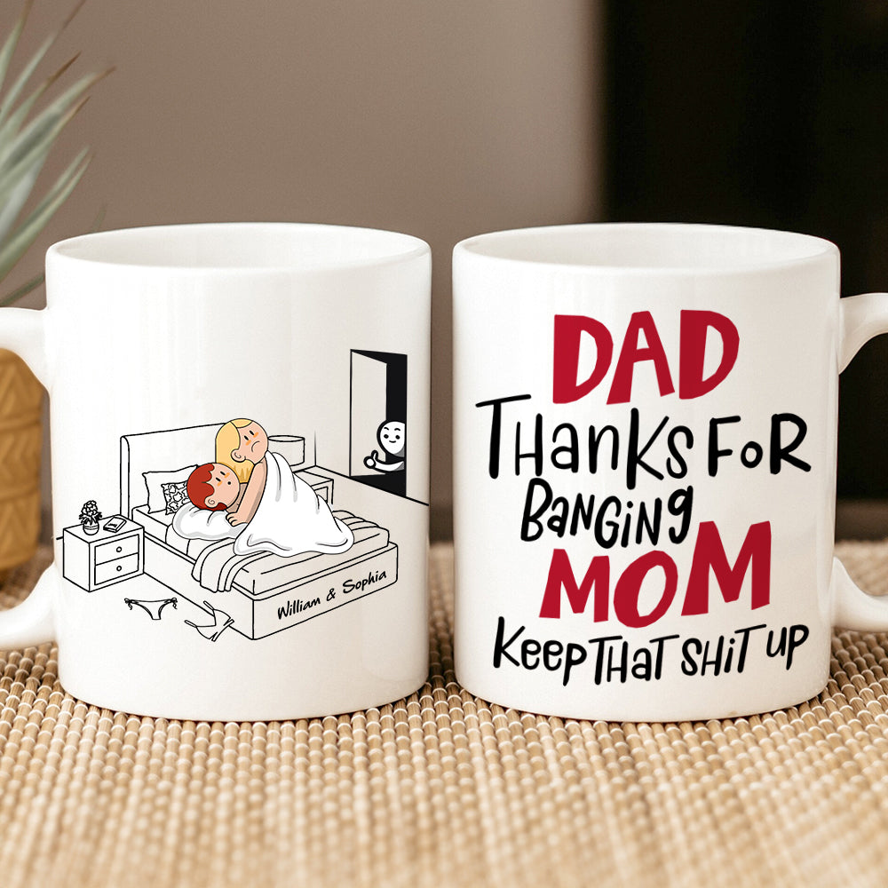Personalized Gifts For Couple Coffee Mug 03OHPU040624 - Coffee Mugs - GoDuckee