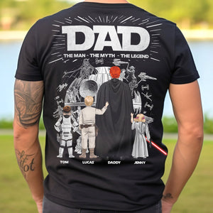 Galactic Legend Dad Shirt - Personalized Gifts For Dad 02QHTN270525HHHG - Shirts - GoDuckee