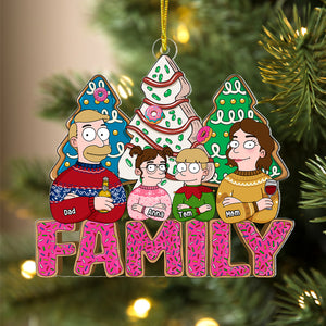 Personalized Gifts For Movie Lover Family Christmas Ornament 02xqtn291024hg - Ornament - GoDuckee