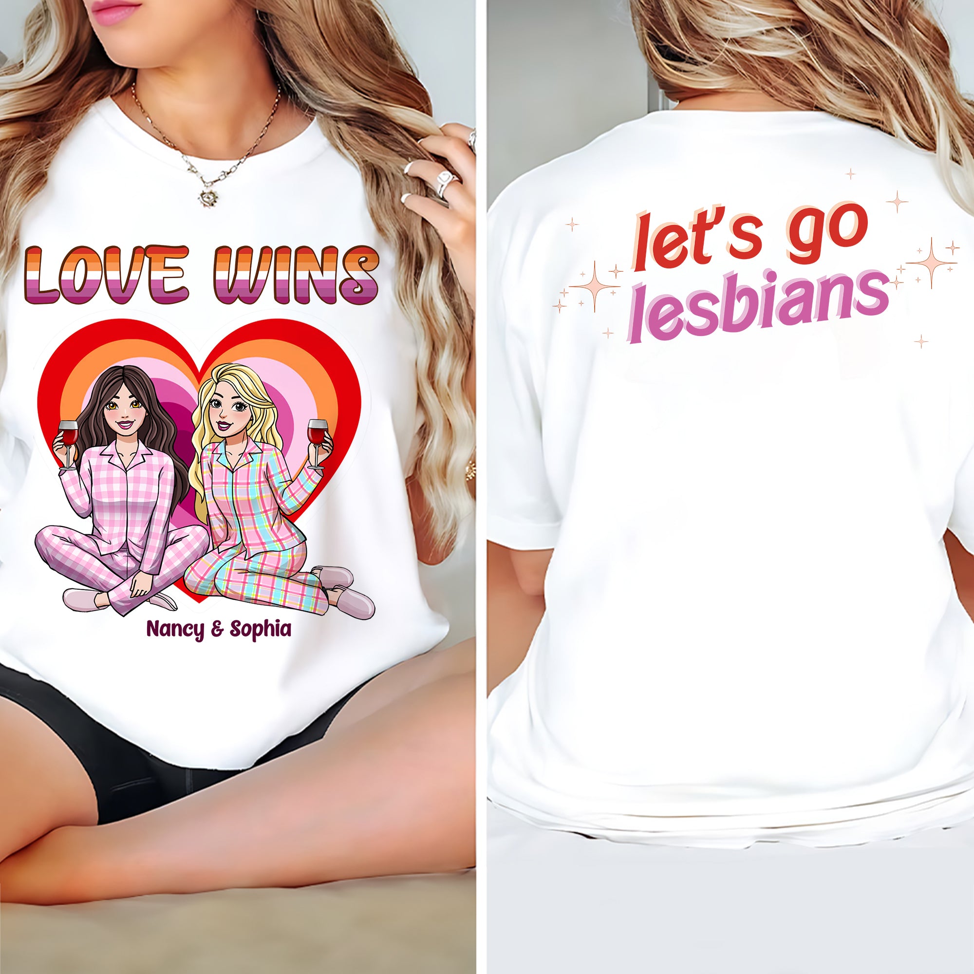 Personalized Gifts For LGBT Couple Shirt 06htpu210624hh - Shirts - GoDuckee