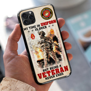 Custom Military Rank Gifts For Veteran Phone Case 08qnqn100724 - Phone Case - GoDuckee