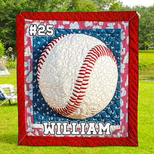 Personalized Gift For Sport Lover Quilt Bedding Set Special Line 02HUDT051224 - Blanket - GoDuckee