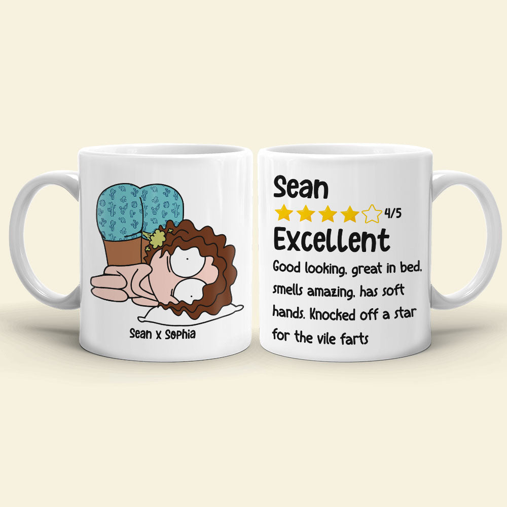 Funny Couple, Personalized Coffee Mug, Gifts For Couple, - Coffee Mug - GoDuckee