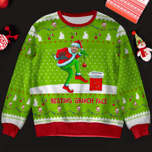 Custom Photo Gifts For Fan Ugly Sweater 03ACDT061024 - Ugly Christmas Sweater - GoDuckee