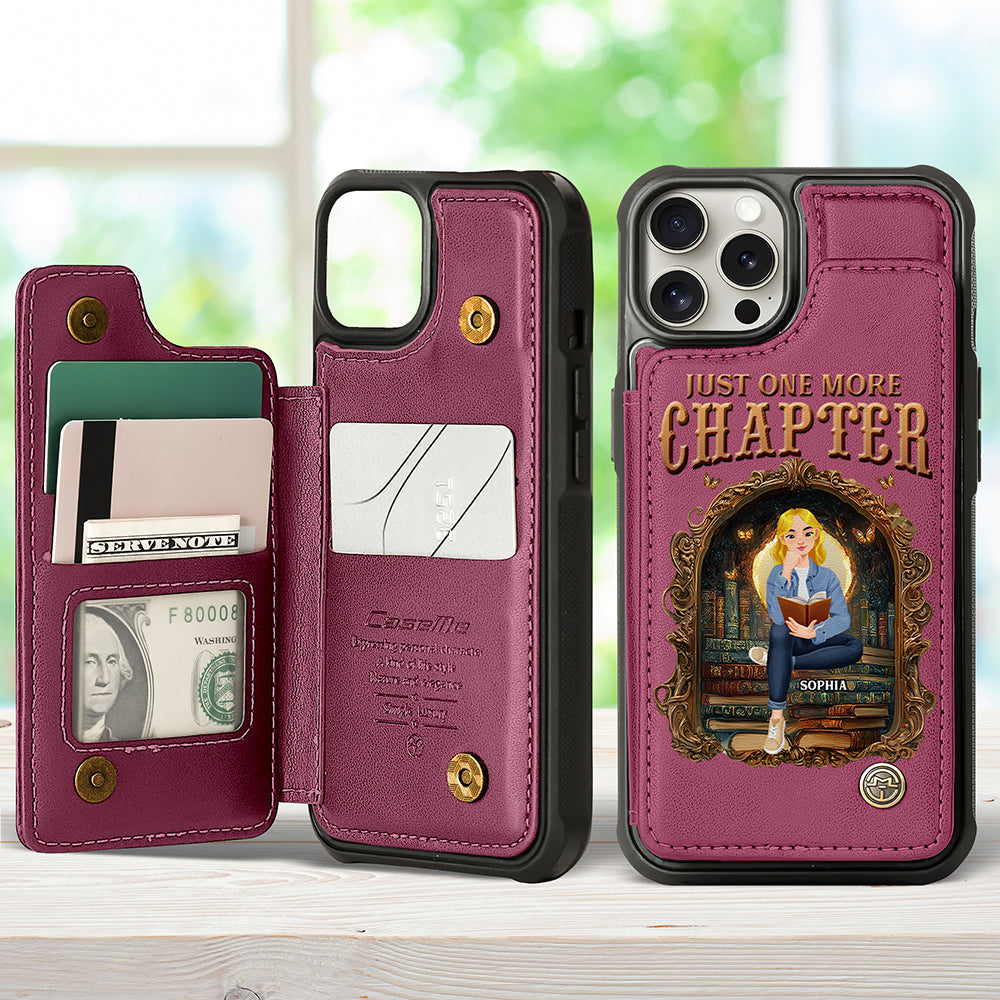 Personalized Gifts For Book Lovers Leather Flip Wallet Phone Case 05tgqn210225pa - Phone Case - GoDuckee