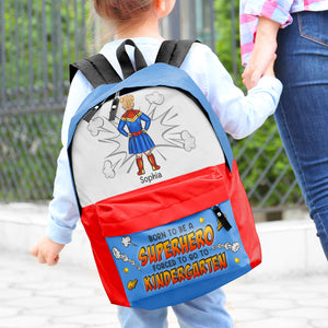 Forced To Go To Kindergarten- ZM-DX-05dnqn160623tm Personalized Backpack - Backpack - GoDuckee