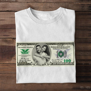 Custom Photo Gifts For Couple Shirt 01ohtn020124 The Happy Couple - Shirts - GoDuckee