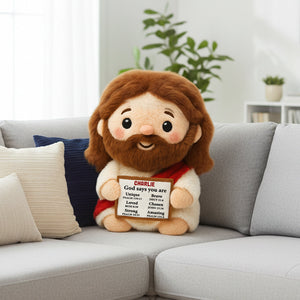 Jesus Custom Shape Pillow - Personalized Gifts For Jesus Lovers 05natn131125 - Pillow - GoDuckee