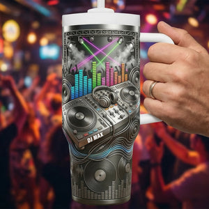 DJ Controller 40oz Tumbler - Personalized Gifts For Music Lovers 05naqn170326 - Tumbler Cup - GoDuckee
