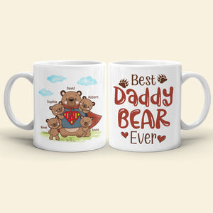 Bear Dad DR-WHM-03NAQN250423HA Personalized Coffee Mug - Coffee Mug - GoDuckee