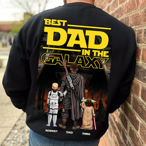 Personalized Gifts For Dad Shirt Best Dad In The Galaxy 04XQDT040425DAHHHG - Shirts - GoDuckee