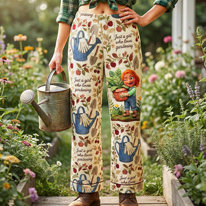 Garden Girl Pajama Pants - Personalized Gifts For Gardeners 03pata140126 - Pajama Pant - GoDuckee