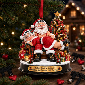 Naughty Lovers Christmas Ornament - Personalized Gifts For Couple 02NALU230926
