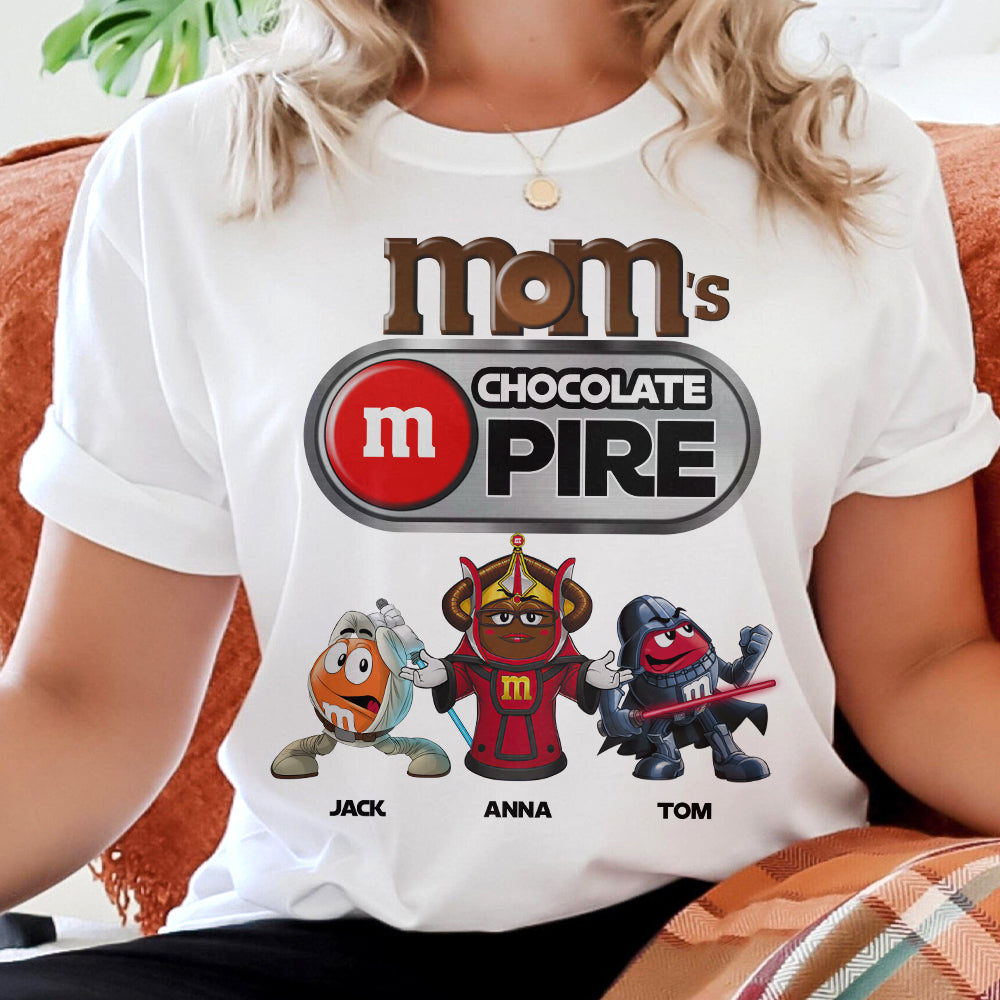 Personalized Gifts For Mom Shirt Mom's Chocolate Mpire 04qhtn080324 - 2D Shirts - GoDuckee