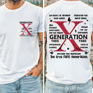 Custom Year Generation X Shirt 251acxx260824 - Shirts - GoDuckee