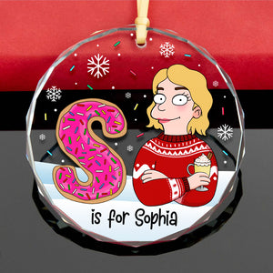 Personalized Gifts For Movie Lovers Christmas Ornament 04xqqn231024hg Alphabet Letter - Ornament - GoDuckee