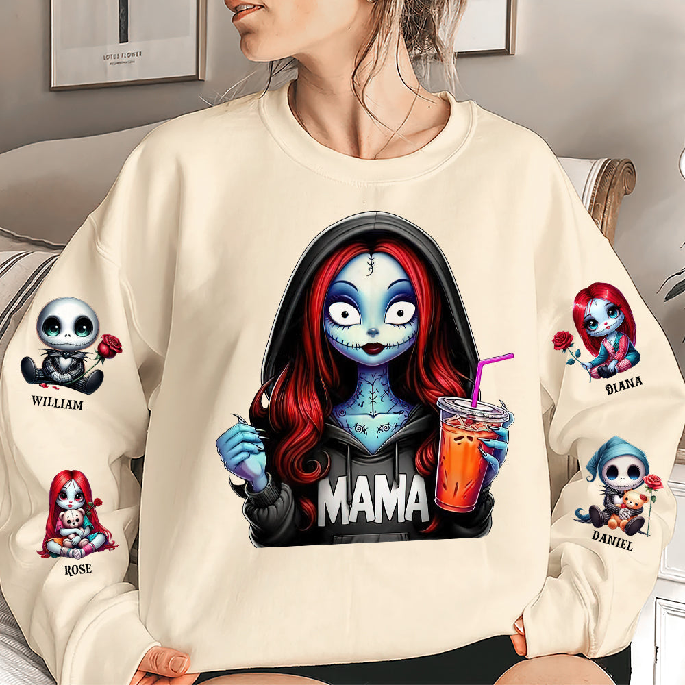 Personalized Gifts For Mom Shirt, Horror Mama 01qhqn190924 - AOP Products - GoDuckee