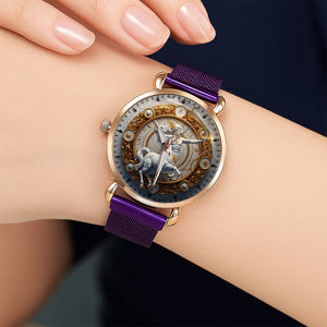 Astrological Sign Quartz Watch Personalized Gifts For Astrology Lovers 02HUDT230725 - Quartz Watch - GoDuckee