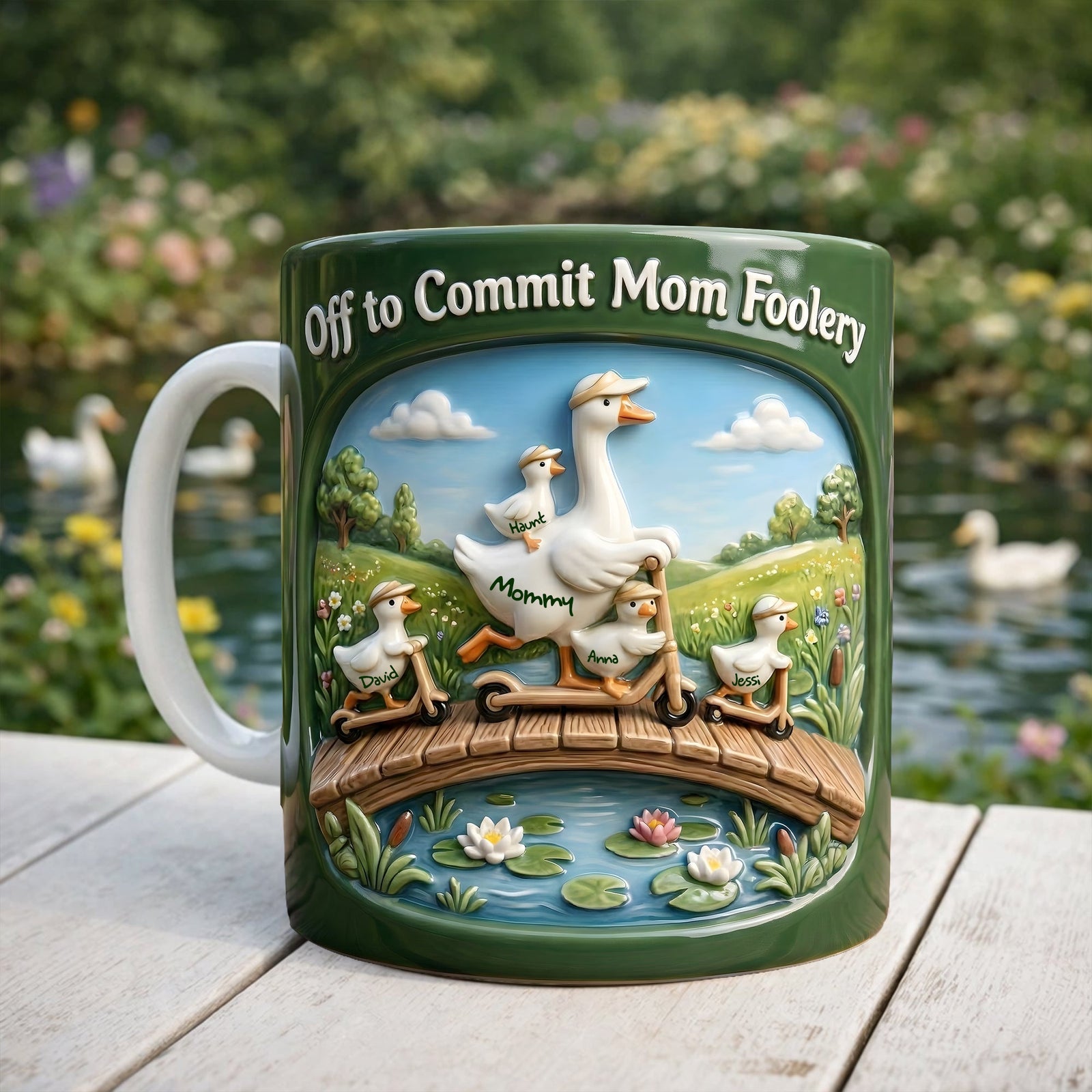 Cool Goose Mom Coffee Mug - Personalized Gifts For Moms 02qhlu040326 - Coffee Mug - GoDuckee