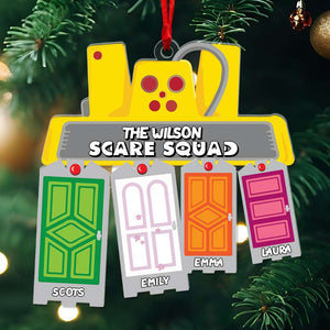 Personalized Christmas Gifts For Family Ornament, Scare Squad 03KALU161024 - Ornament - GoDuckee