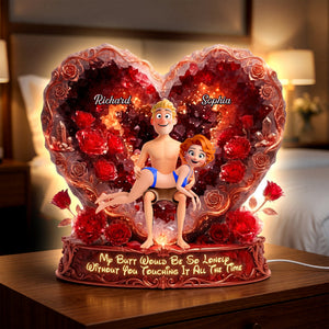 Naughty Couples Light Box - Personalized Gifts For Couples 06ohqn040626 - Light Box - GoDuckee
