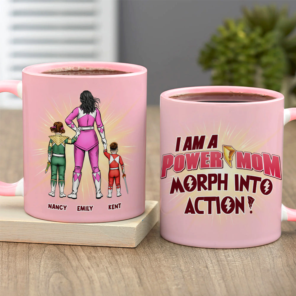 Personalized Gifts For Mom Coffee Mug Morph Into Action 04htpu060324hh - Coffee Mugs - GoDuckee