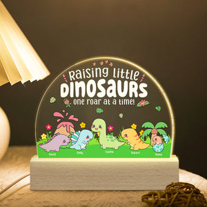 Personalized Gifts For Mom LED Light Raising Little Dinosaurs - Led Lights - GoDuckee