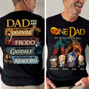 The One Dad Shirt Personalized Gifts For Dad 02HUDT050525 - Shirts - GoDuckee