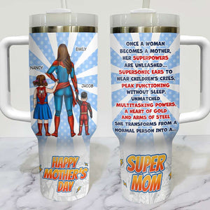 Personalized Gifts For Mom Tumbler Multitasking Powers 03htpu010324pa - Tumbler Cups - GoDuckee