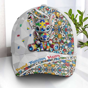 Personalized Gifts For Autism Mom Classic Cap, Cute Character 02TGMH210325 - Caps - GoDuckee