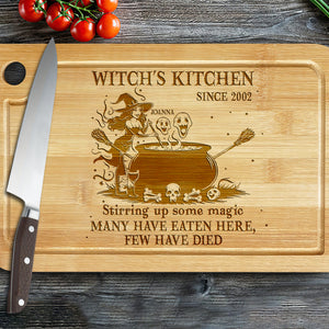 Personalized Gifts For Witch Kitchen, Funny Witch Cutting Board 01QHMH1308274 - Boards - GoDuckee