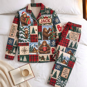 Big Foot Pajama Set - Personalized Gifts For Christmas 04hadh070926