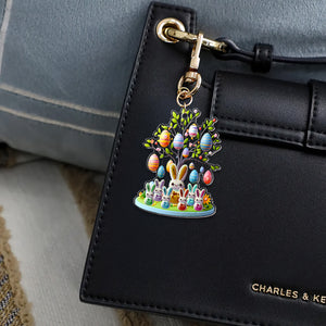 Personalized Gifts For Easter's Day Keychain Bunny Kids 04OHMH100225 - Keychains - GoDuckee